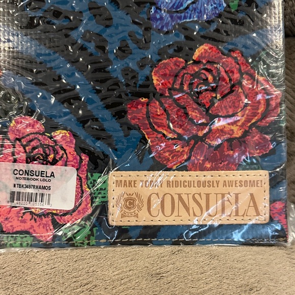 Consuela Multicolor Floral Notebook w/Composition Book inside - Picture 2 of 3